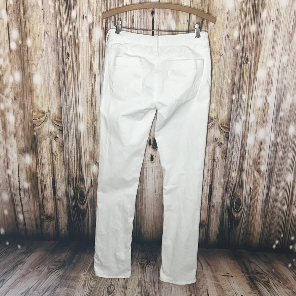 J Crew White Matchstick Jean size 27 R - Picture 6 of 7